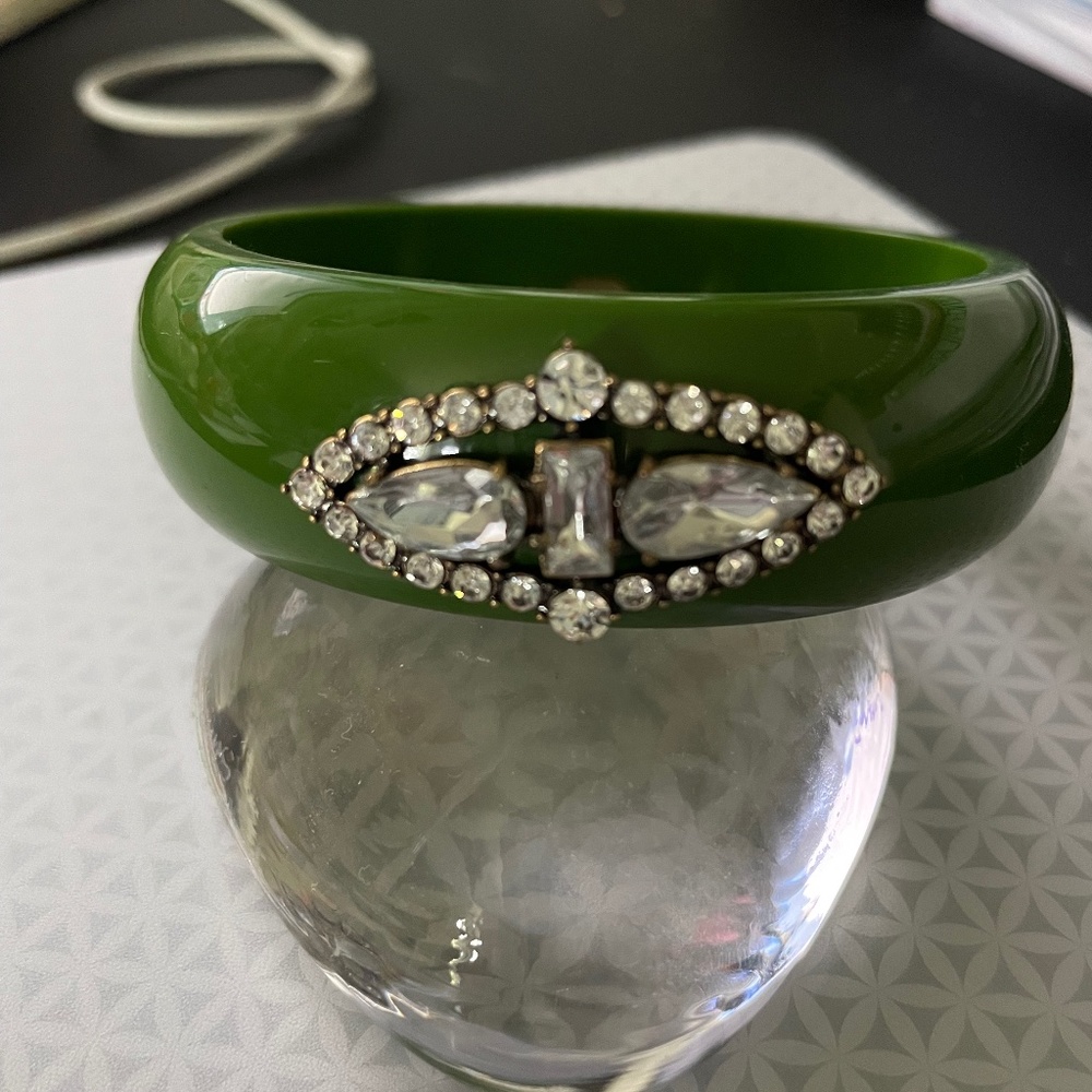 J crew x Lulu Frost Crystal embellished bracelet